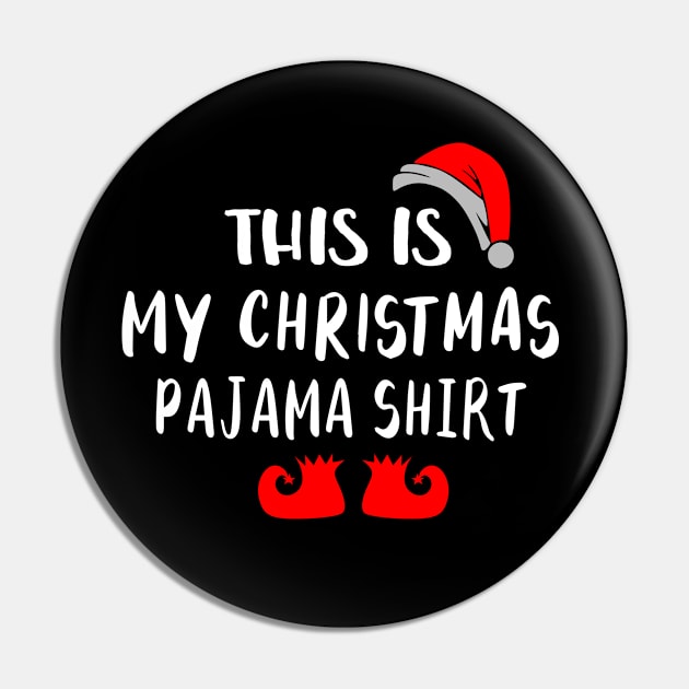 This Is My Christmas Pajama Shirt Pin by Success shopping