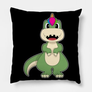 Dinosaur Unicorn Pillow