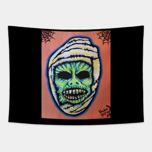 Ben cooper mask collegeville costume 80s monster mask Tapestry