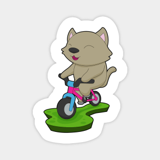 Cat Bicycle Magnet