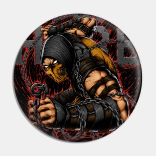 Scorpion - GET OVER HERE Pin