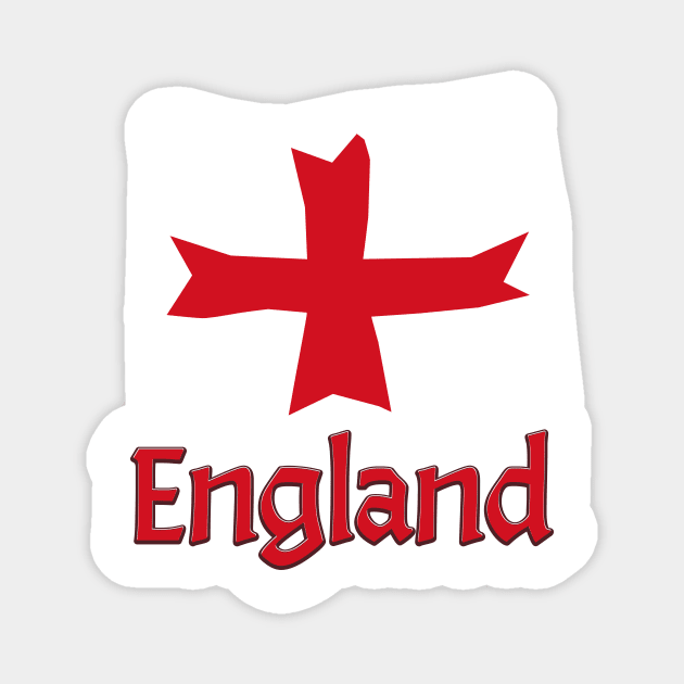 England Magnet by nickemporium1