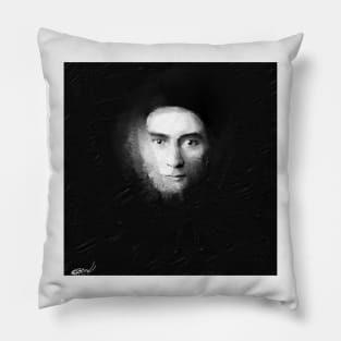 Franz Kafka - Digital Painting Pillow