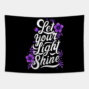 Let Your Light Shine Tapestry