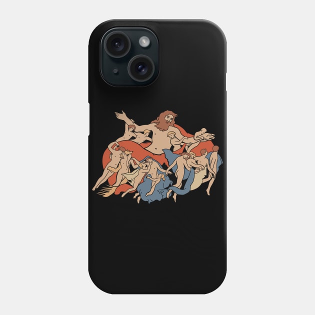 Uranus and the Dance of the Stars Phone Case by isstgeschichte