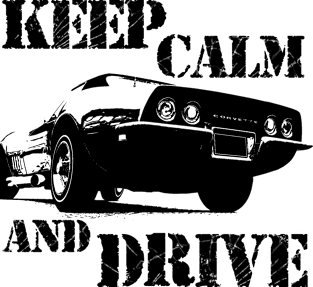 keep calm and drive Magnet