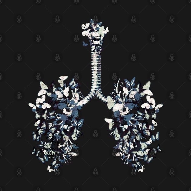 Lung Anatomy / Cancer Awareness 17 by Collagedream