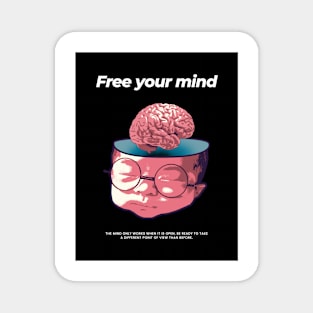 Free your mind Magnet