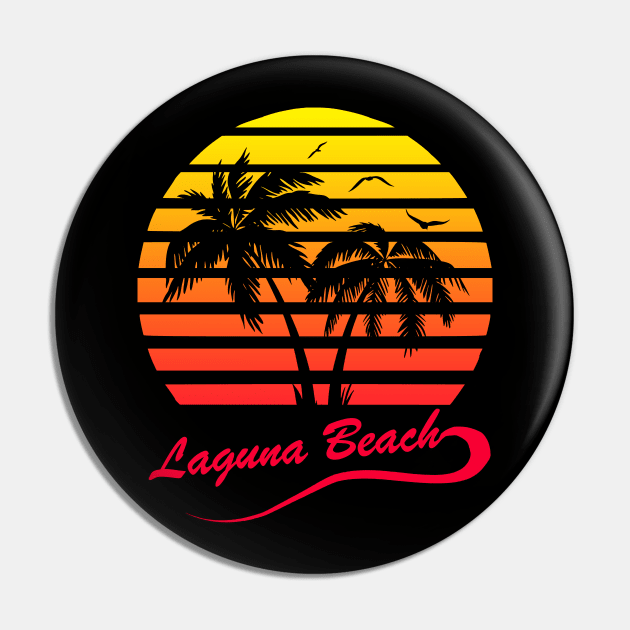 Laguna Beach Pin by Nerd_art