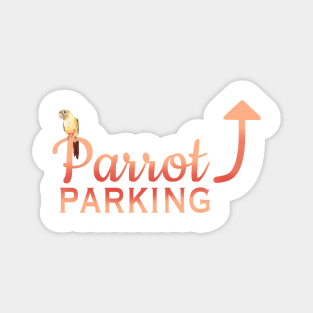 Parrot Parking - Pineapple Conure Magnet