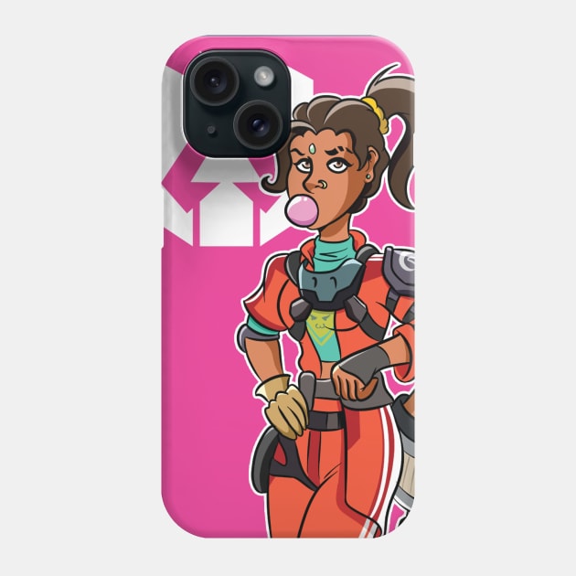 Apex Legends: Rampart Phone Case by BlackKnightProductions