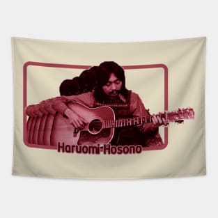 Haruomi Hosono Psychedelic Fan Design Tapestry