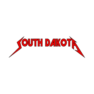 South Dakota - Typography Art T-Shirt