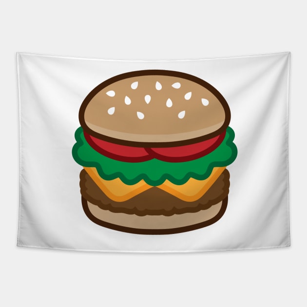 Cheeseburger Tapestry by JenniferSmith