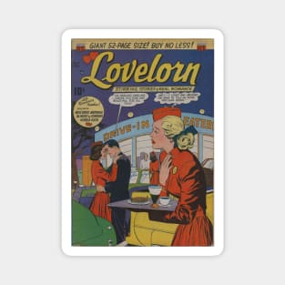 Vintage Confessions of the Lovelorn Cover Magnet