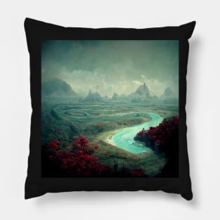 Hidden Place on Earth Pillow