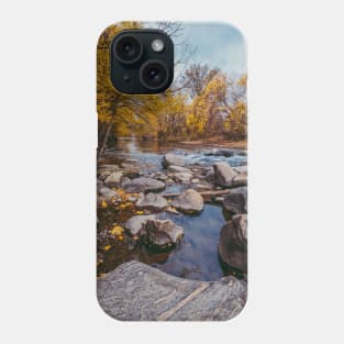 Stream of Stones. Landscape Photograph Phone Case