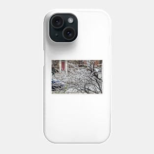 Frosted branches Phone Case