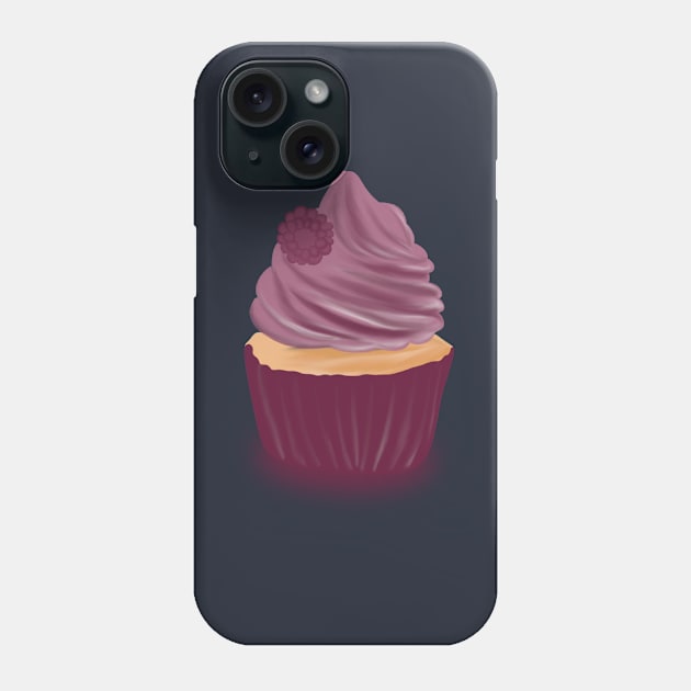 I Love Cake T-Shirt Phone Case by Funnybun