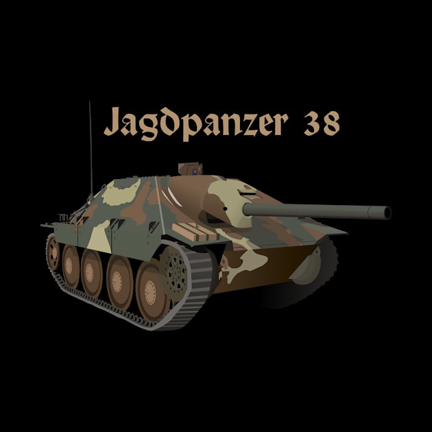 Jagdpanzer 38 WW2 German Tank Destroyer by NorseTech