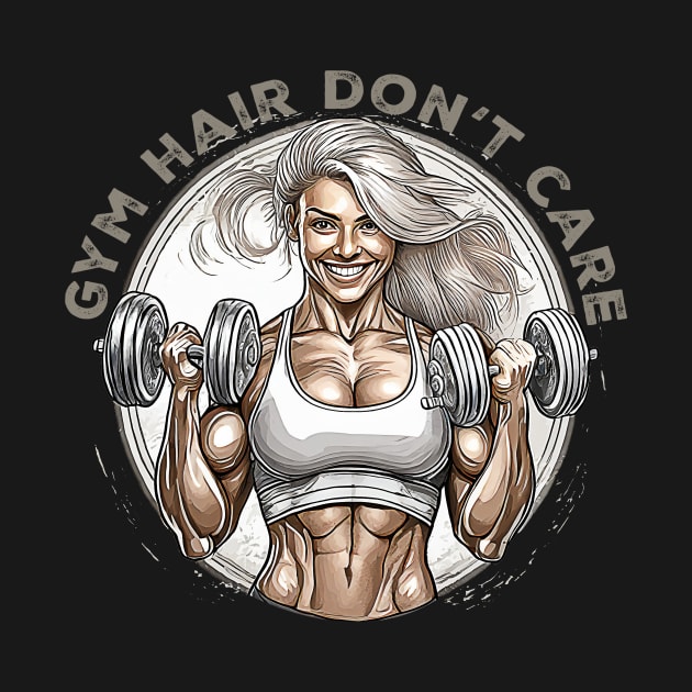 Gym hair don't care by Kelimok