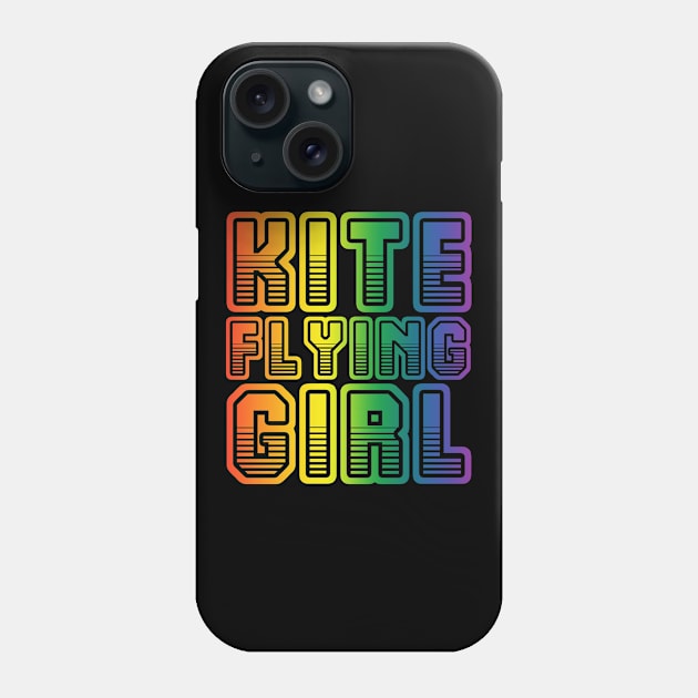 Kite flying . Perfect present for mother dad friend him or her Phone Case by SerenityByAlex