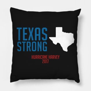 Hurricane Harvey 2017 Texas Strong Pillow