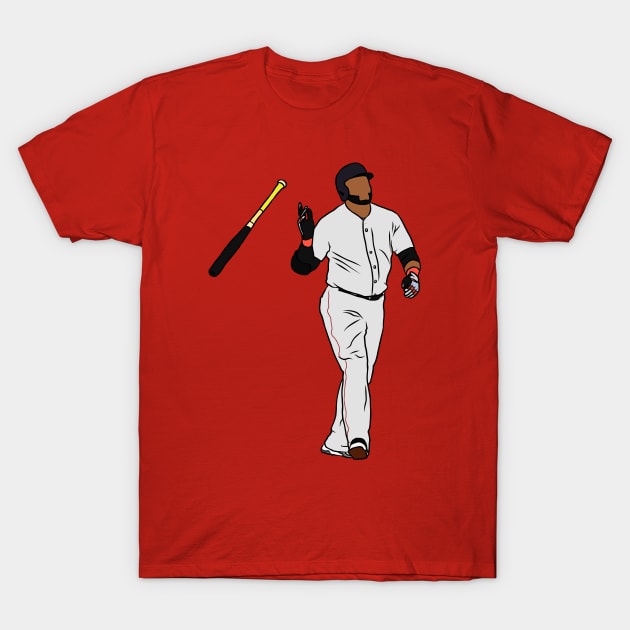 Big Papi Bat Flip - David Ortiz - T-Shirt