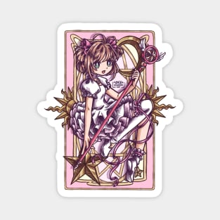 sakura kinomoto - sakura card captor Magnet