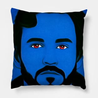 Blue Will Graham with Red Eyes Hannibal TV Show Pillow