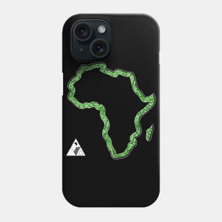 FABRIC AFRICAN COASTLINE by AfreeKA -2 Phone Case