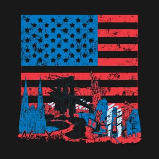 AMERICAN FLAG TSHIRT T-Shirt