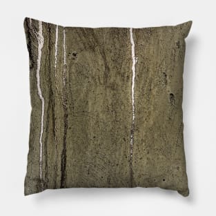 Cracked Concrete Wall Leak Showing From Ageing Process Pillow
