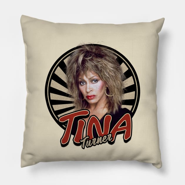 Vintage 80s Tina Turner Pillow by Motor Ilang