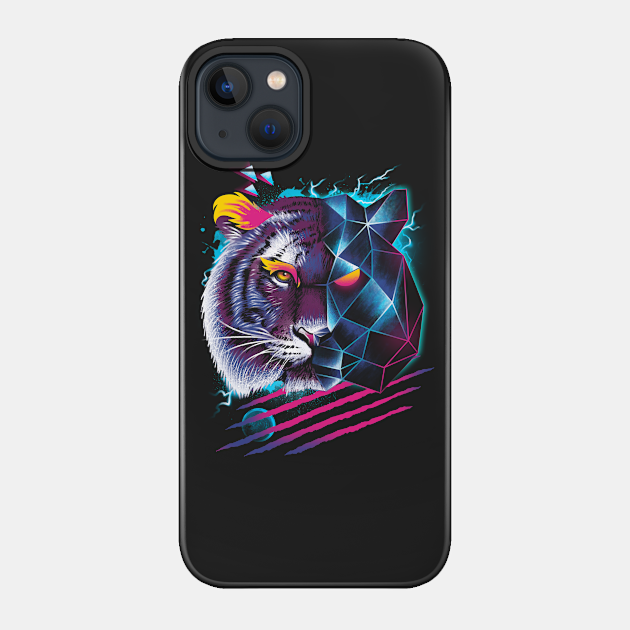 Rad Tiger - Tiger - Phone Case