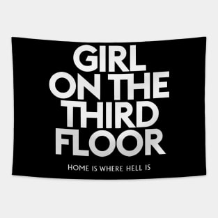 Girl on the Third Floor Tapestry