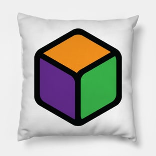 Cube Streetwise Color Palette Pillow