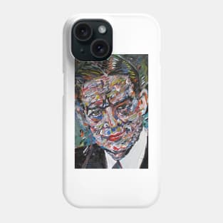 T. S. ELIOT - acrylic portrait Phone Case