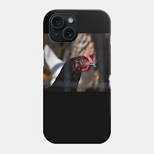 Black Chicken Phone Case