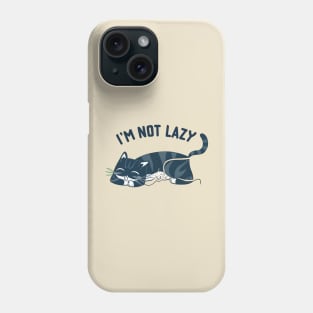 Lazy cat Phone Case