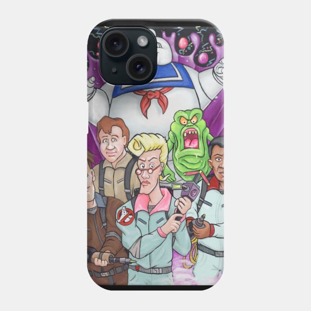 The Real Ghostbusters Phone Case by EvoComicsInc