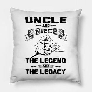 Uncle And Niece Pillow