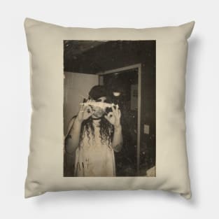 Ruby Da Cherry Occult Vintage Photo Pillow