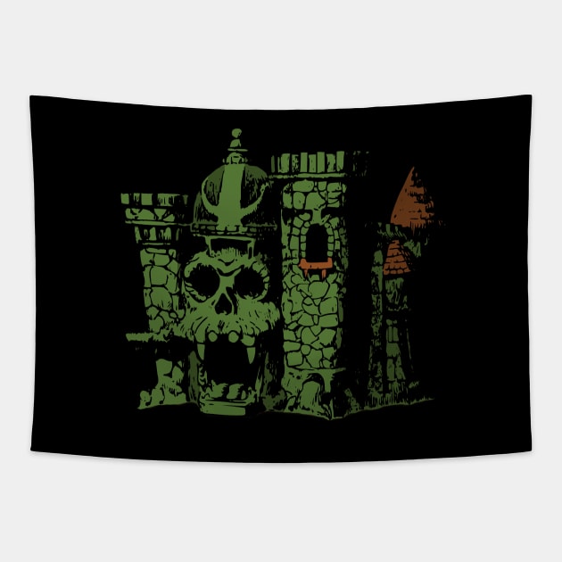 Eternian Fortress Tapestry by snespix