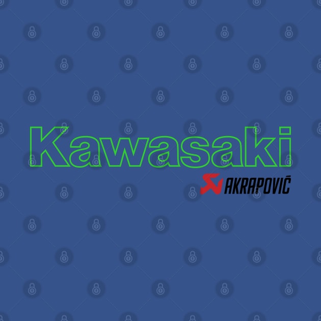 Kawasaki Akrapovic by tushalb