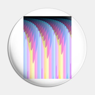 Geometric Futures #11 - Pattern Modular Synth Glitch Artwork Pin