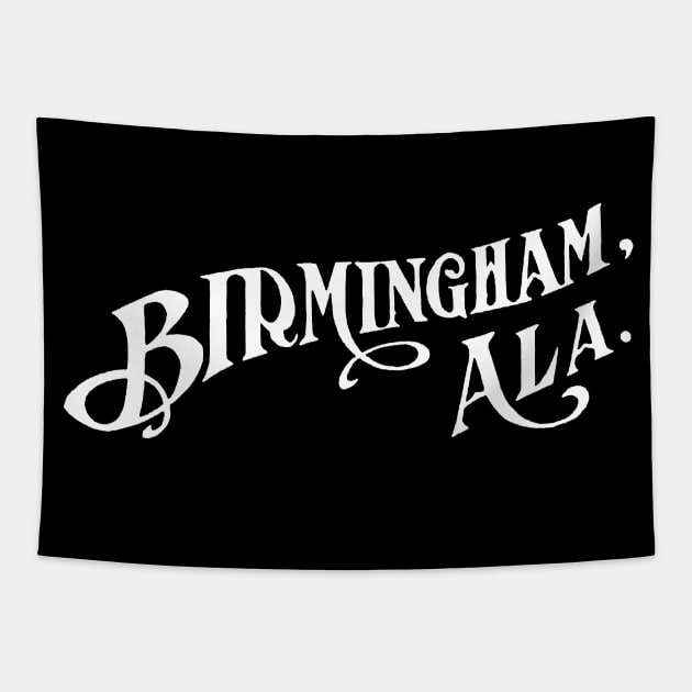 BIRMINGHAM ALABAMA VINTAGE Tapestry by thedeuce