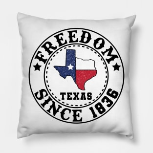 Texas Independence Day - 1836 Pillow