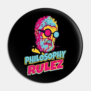 Philosopher Philosophy Humor Pin