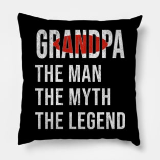 Grand Father Japanese Grandpa The Man The Myth The Legend - Gift for Japanese Dad With Roots From  Japan Pillow